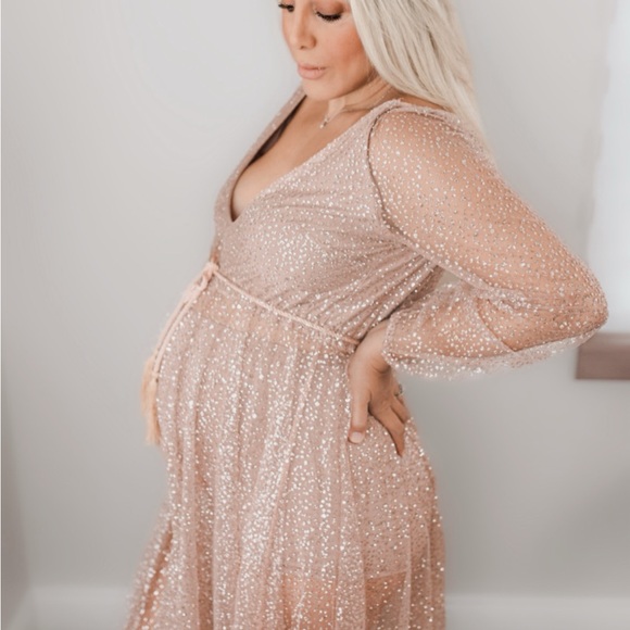 LUCKY STAR GLITTER DRESS - Picture 8 of 12